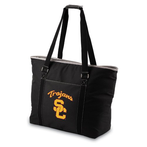 USC Trojans Tahoe Beach Bag - Black - Click Image to Close