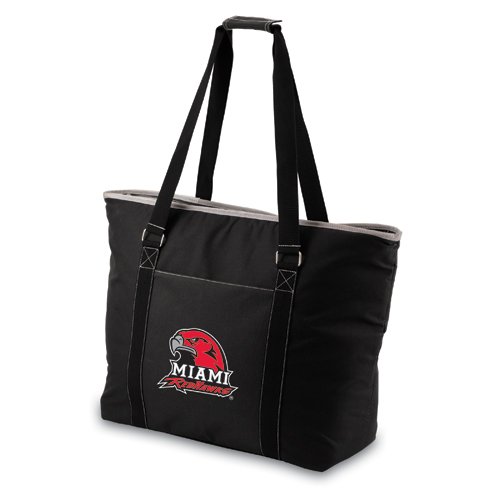 Miami RedHawks Tahoe Beach Bag - Black - Click Image to Close
