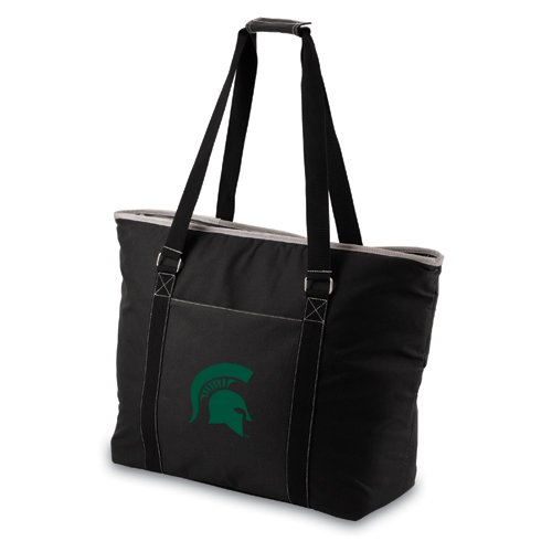 Michigan State Spartans Tahoe Beach Bag - Black - Click Image to Close