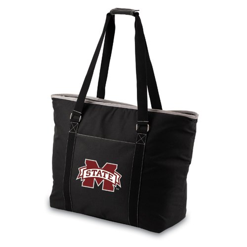 Mississippi State Bulldogs Tahoe Beach Bag - Black - Click Image to Close