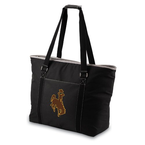 Wyoming Cowboys Tahoe Beach Bag - Black - Click Image to Close