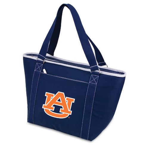 Auburn Tigers Topanga Cooler Tote - Navy Embroidered - Click Image to Close