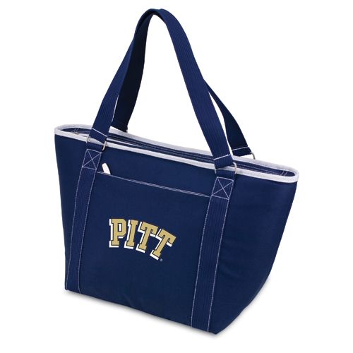 Pitt Panthers Topanga Cooler Tote - Navy Embroidered - Click Image to Close