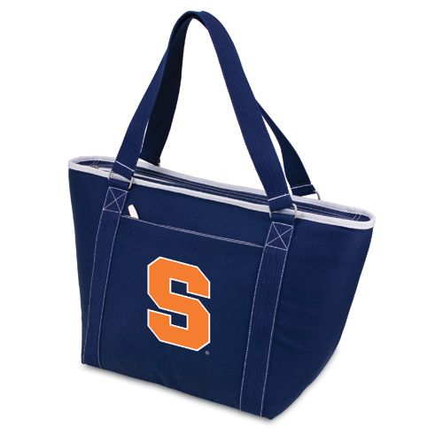 Syracuse Orange Topanga Cooler Tote - Navy Embroidered - Click Image to Close