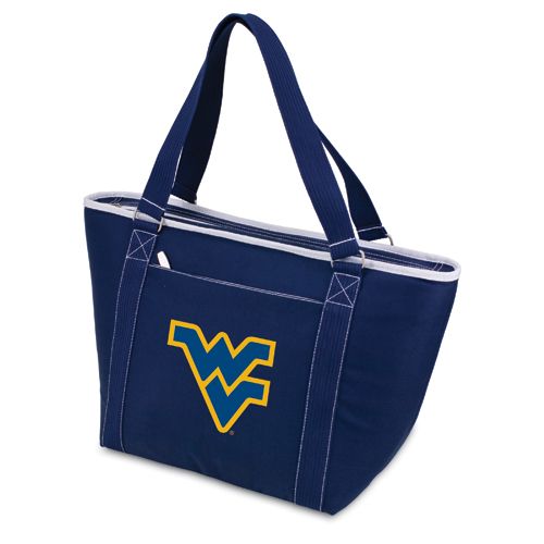 West Virginia Mountaineers Topanga Cooler Tote - Navy Embr. - Click Image to Close