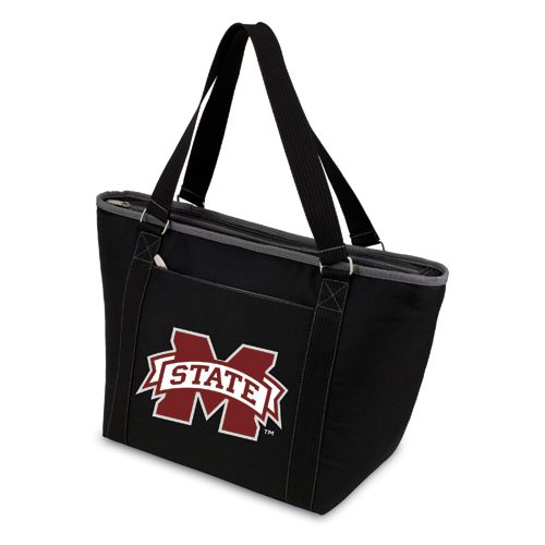 Mississippi State Bulldogs Topanga Cooler Tote - Black - Click Image to Close