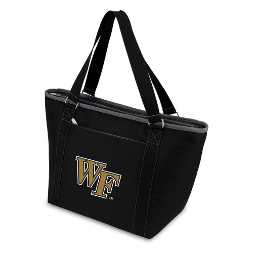 Wake Forest Demon Deacons Topanga Cooler Tote - Black Embr. - Click Image to Close