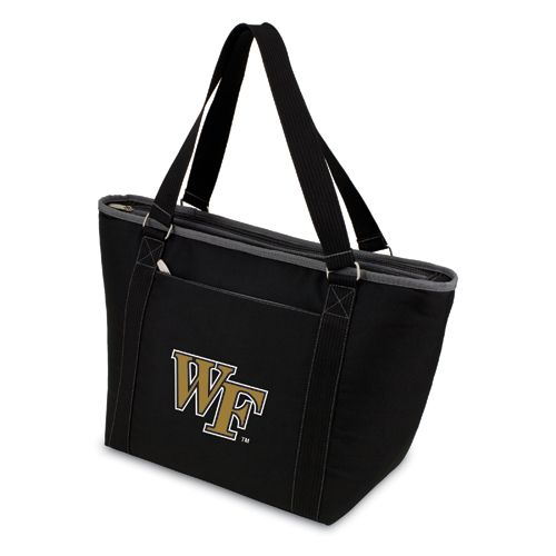 Wake Forest Demon Deacons Topanga Cooler Tote - Black - Click Image to Close