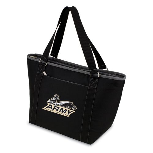 Army Black Knights Topanga Cooler Tote - Black Embroidered - Click Image to Close
