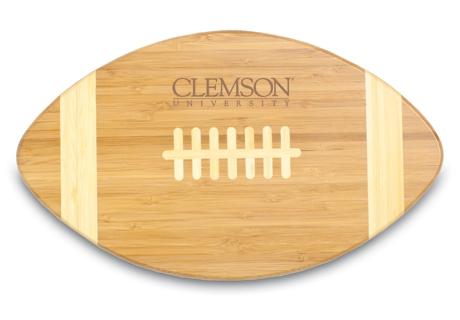 Clemson Tigers Football Touchdown Cutting Board - Click Image to Close