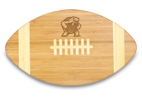 Maryland Terrapins Football Touchdown Cutting Board - Click Image to Close