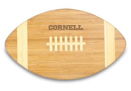 Cornell Big Red Football Touchdown Cutting Board - Click Image to Close