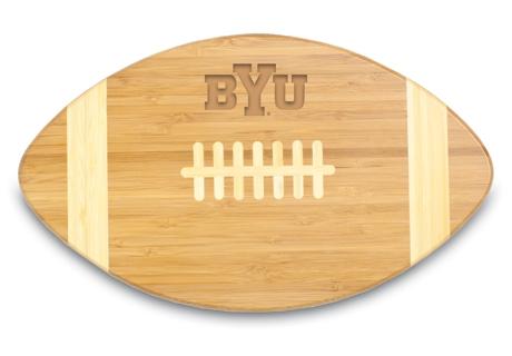 Brigham Young Cougars Football Touchdown Cutting Board - Click Image to Close