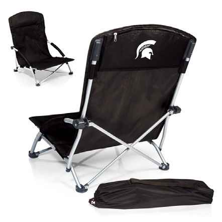 Michigan State University Spartans Tranquility Chair - Black - Click Image to Close