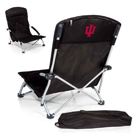 Indiana University Hoosiers Tranquility Chair - Black - Click Image to Close