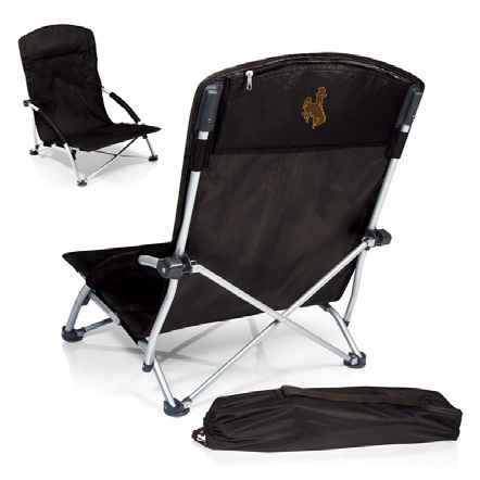 University of Wyoming Cowboys Tranquility Chair - Black - Click Image to Close