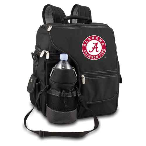 Alabama Crimson Tide Turismo Backpack - Black - Click Image to Close