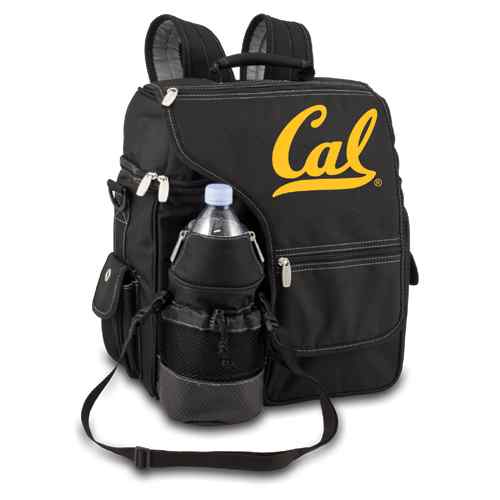 Cal Golden Bears Turismo Backpack - Black - Click Image to Close