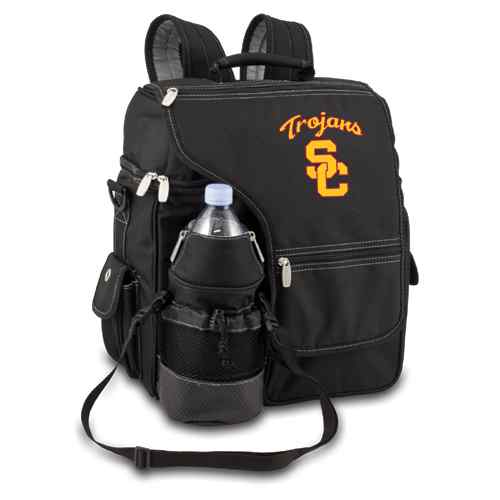 USC Trojans Turismo Backpack - Black - Click Image to Close