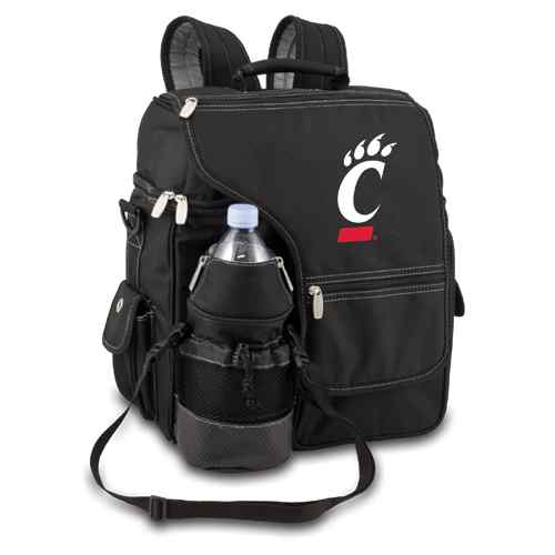 Cincinnati Bearcats Turismo Backpack - Black - Click Image to Close
