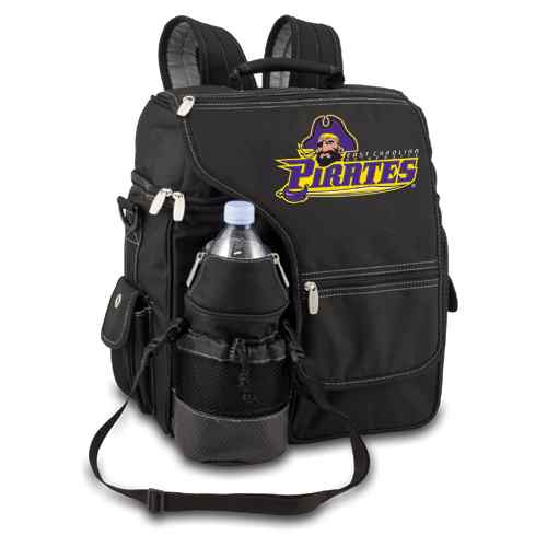 East Carolina Pirates Turismo Backpack - Black - Click Image to Close