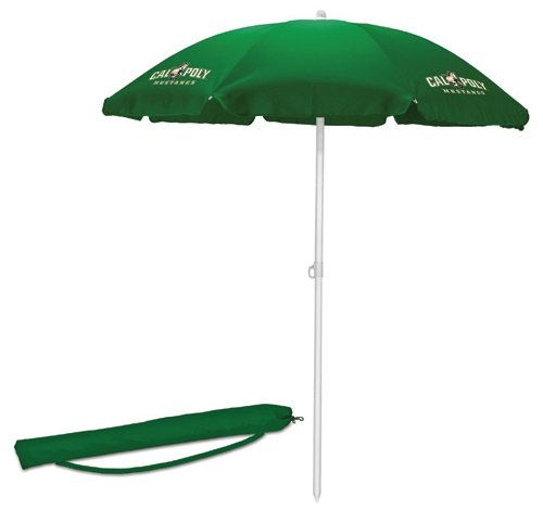 Cal Poly Mustangs Umbrella 5.5 - Green - Click Image to Close