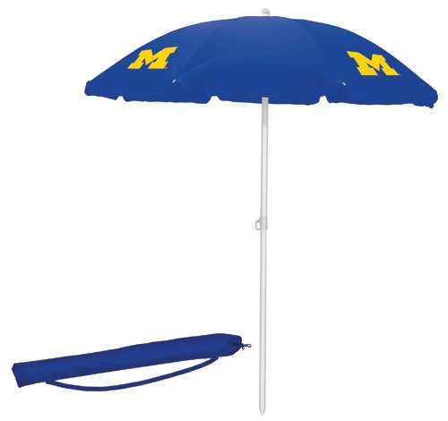 Michigan Wolverines Umbrella 5.5 - Blue - Click Image to Close