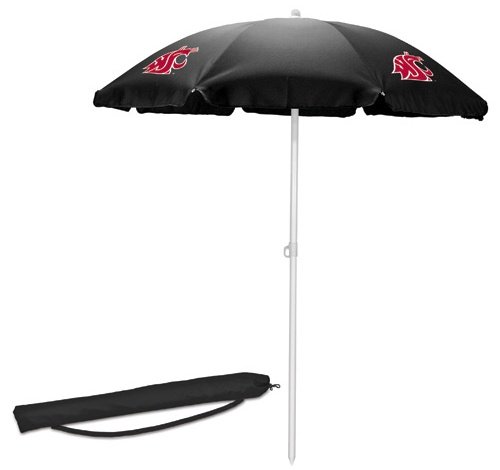 Washington State Cougars Umbrella 5.5 - Black - Click Image to Close