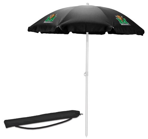 Marshall Thundering Herd Umbrella 5.5 - Black - Click Image to Close