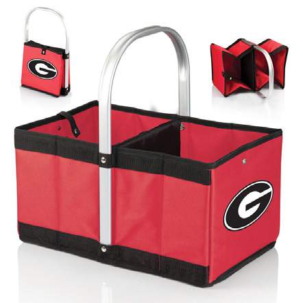 Georgia Bulldogs Urban Basket - Red - Click Image to Close