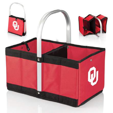 Oklahoma Sooners Urban Basket - Red - Click Image to Close