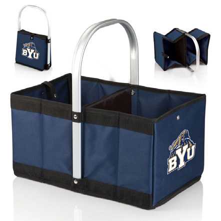 BYU Cougars Urban Basket - Navy - Click Image to Close