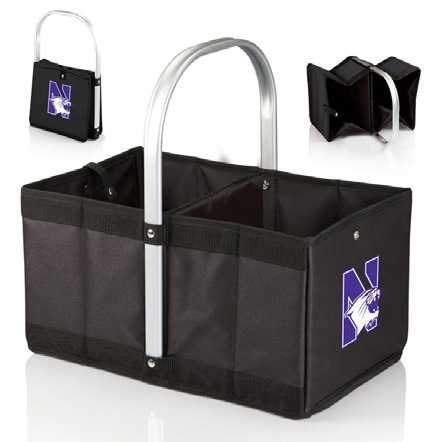 Northwestern Wildcats Urban Basket - Black - Click Image to Close