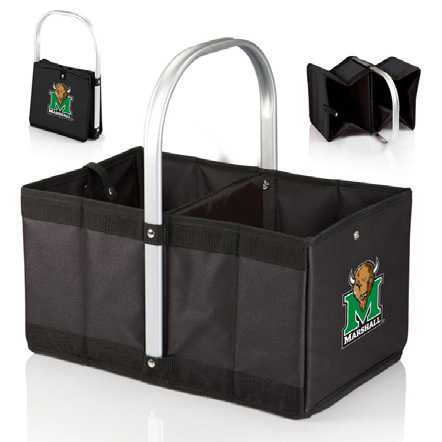 Marshall Thundering Herd Urban Basket - Black - Click Image to Close