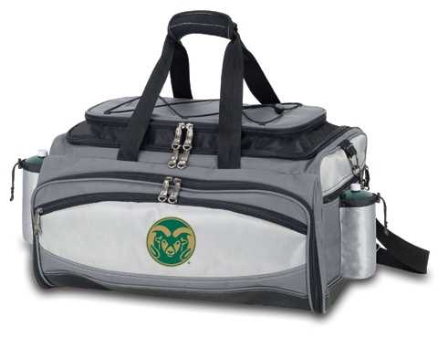 Colorado State Rams Vulcan Propane BBQ Set & Cooler -Embroidered - Click Image to Close