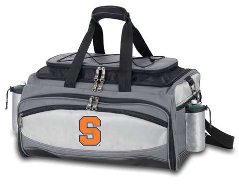 Syracuse Orange Vulcan Propane BBQ Set & Cooler - Click Image to Close