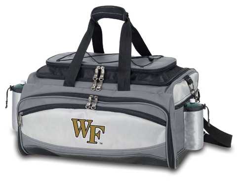 Wake Forest Demon Deacons Vulcan Propane BBQ Set & Cooler - Click Image to Close