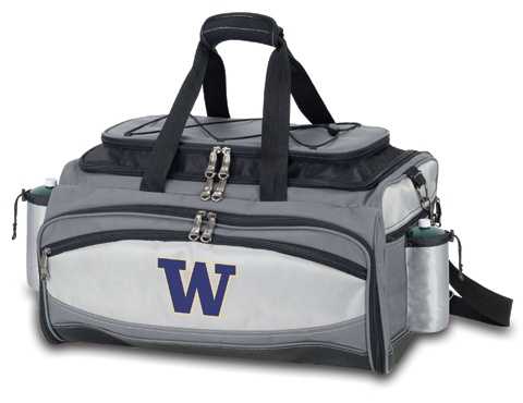 Washington Huskies Vulcan Propane BBQ Set & Cooler - Click Image to Close