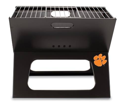 Clemson University Tigers Portable X-Grill - Click Image to Close