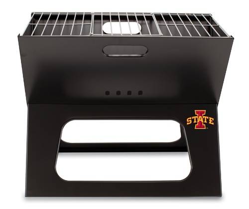 Iowa State University Cyclones Portable X-Grill - Click Image to Close