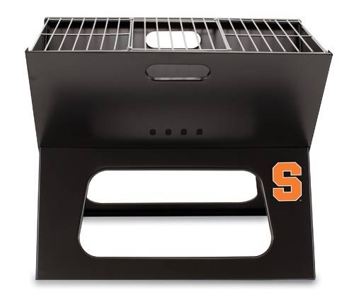 Syracuse University Orange Portable X-Grill - Click Image to Close