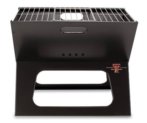 Texas Tech University Red Raiders Portable X-Grill - Click Image to Close