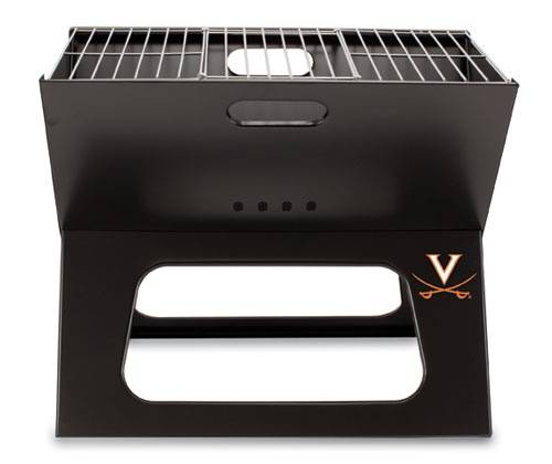 University of Virginia Cavaliers Portable X-Grill - Click Image to Close