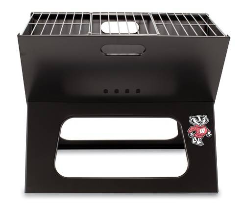 University of Wisconsin Badgers Portable X-Grill - Click Image to Close