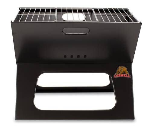 Cornell University Big Red Portable X-Grill - Click Image to Close