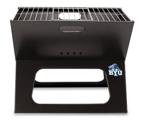 Brigham Young University Cougars Portable X-Grill - Click Image to Close