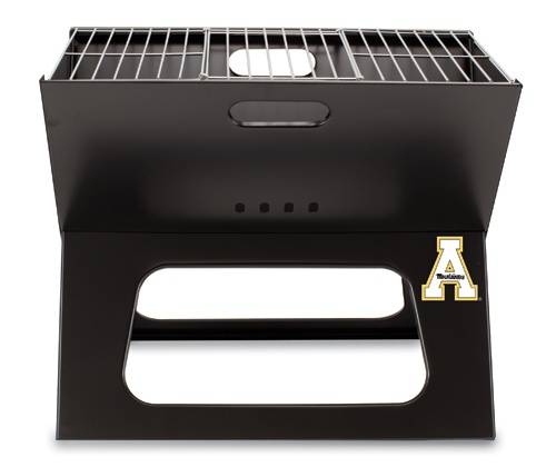 Appalachian State University Mountaineers Portable X-Grill - Click Image to Close