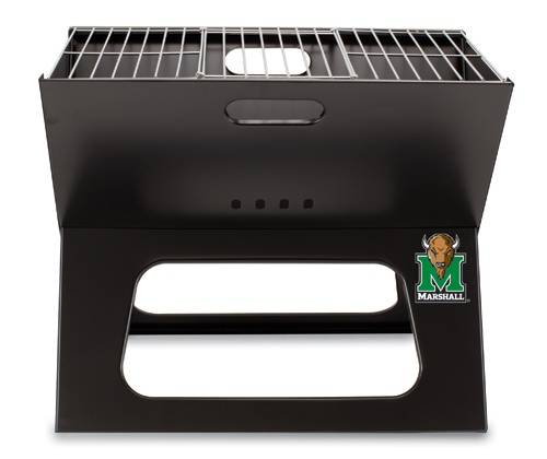 Marshall University Thundering Herd Portable X-Grill - Click Image to Close