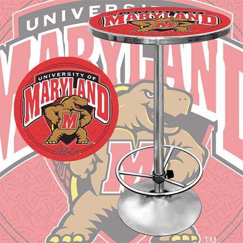 Maryland Terrapins Pub Table - Click Image to Close