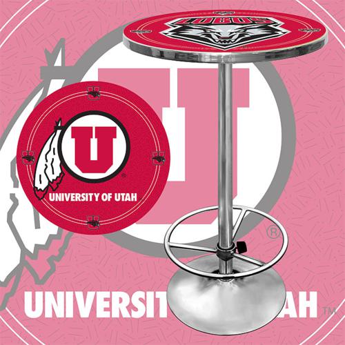 Utah Utes Pub Table - Click Image to Close
